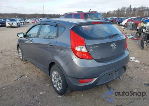 2015 Hyundai Accent Gs from USA, damaged, VIN KMHCT5AEXFU230279